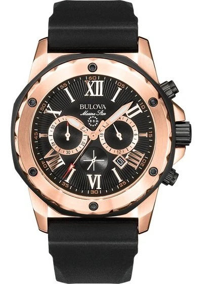 Marine Star Black Dial
