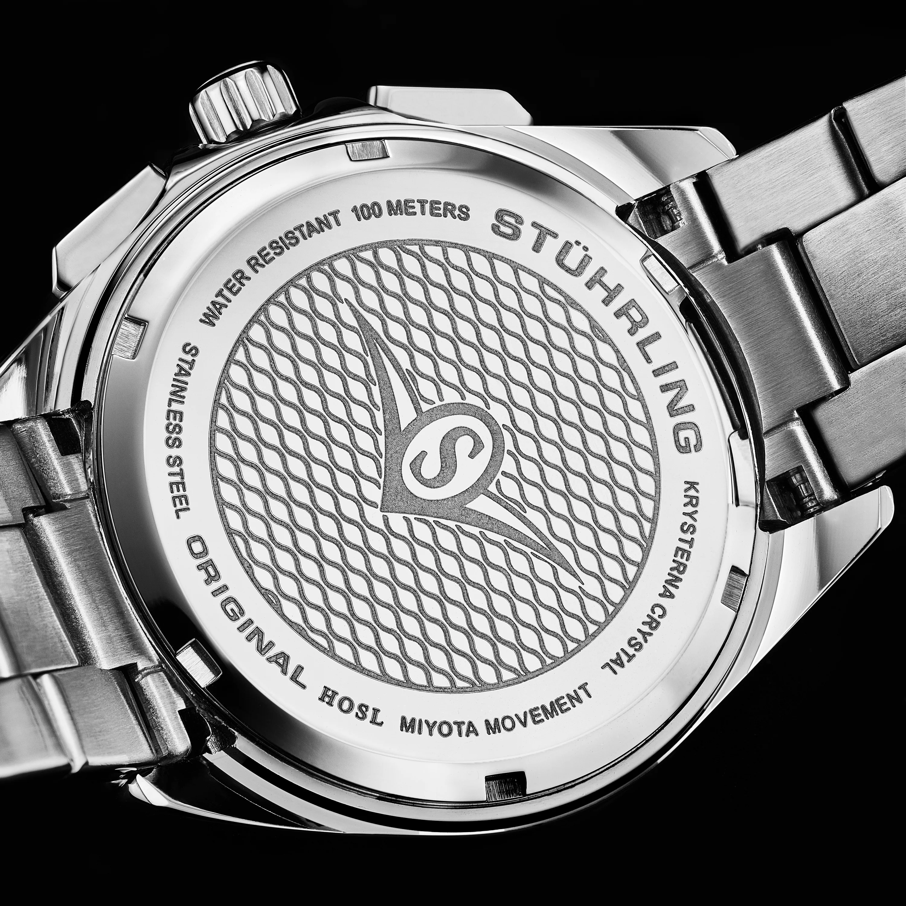 Monaco-4016.1 Silver/Stainless Steel | Blue Dial - Image 2