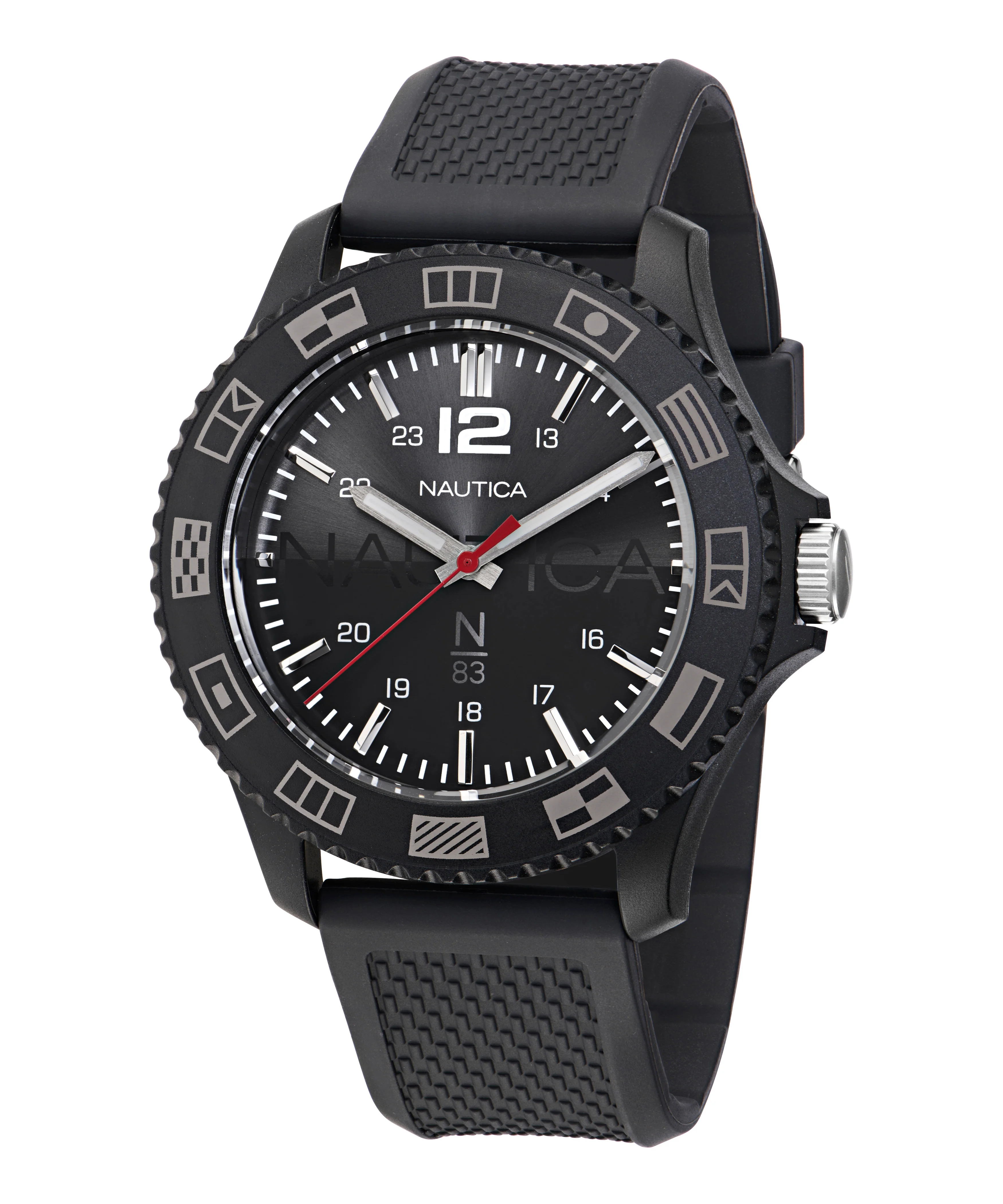 N83 SPORTY Black / Stainless Steel | Black Dial