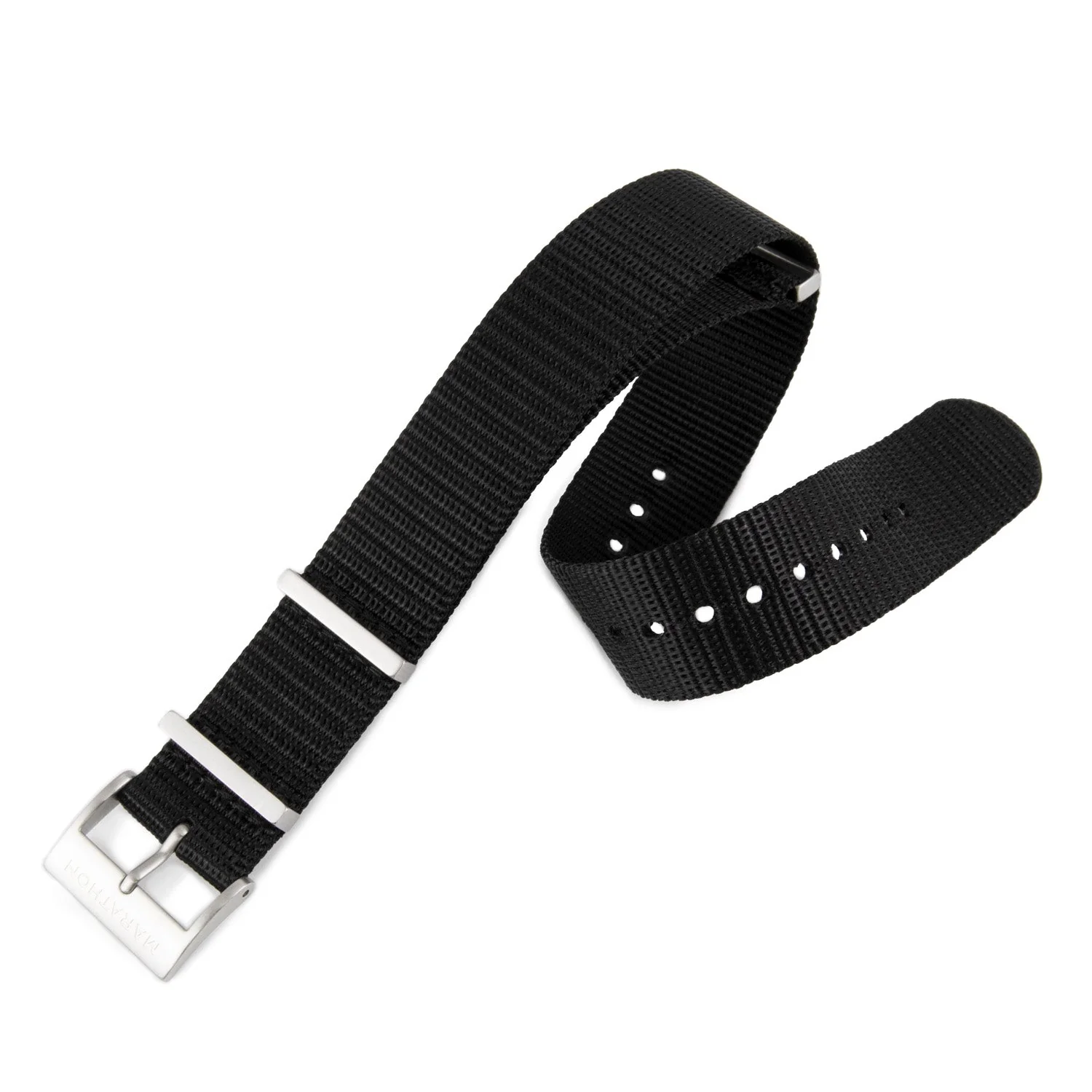 NYLON DEFSTAN STRAP, BLACK, 18MM BLACK/DEFESTAN | Dial - Image 4