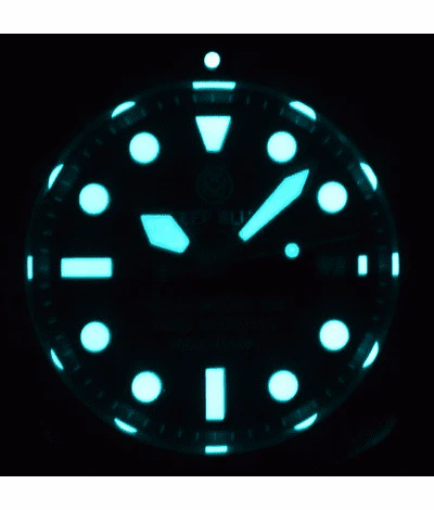 Ocean Master 500 40mm Black / Blue Hands Dial A / Jubilee Stainless | Black Dial - Image 2