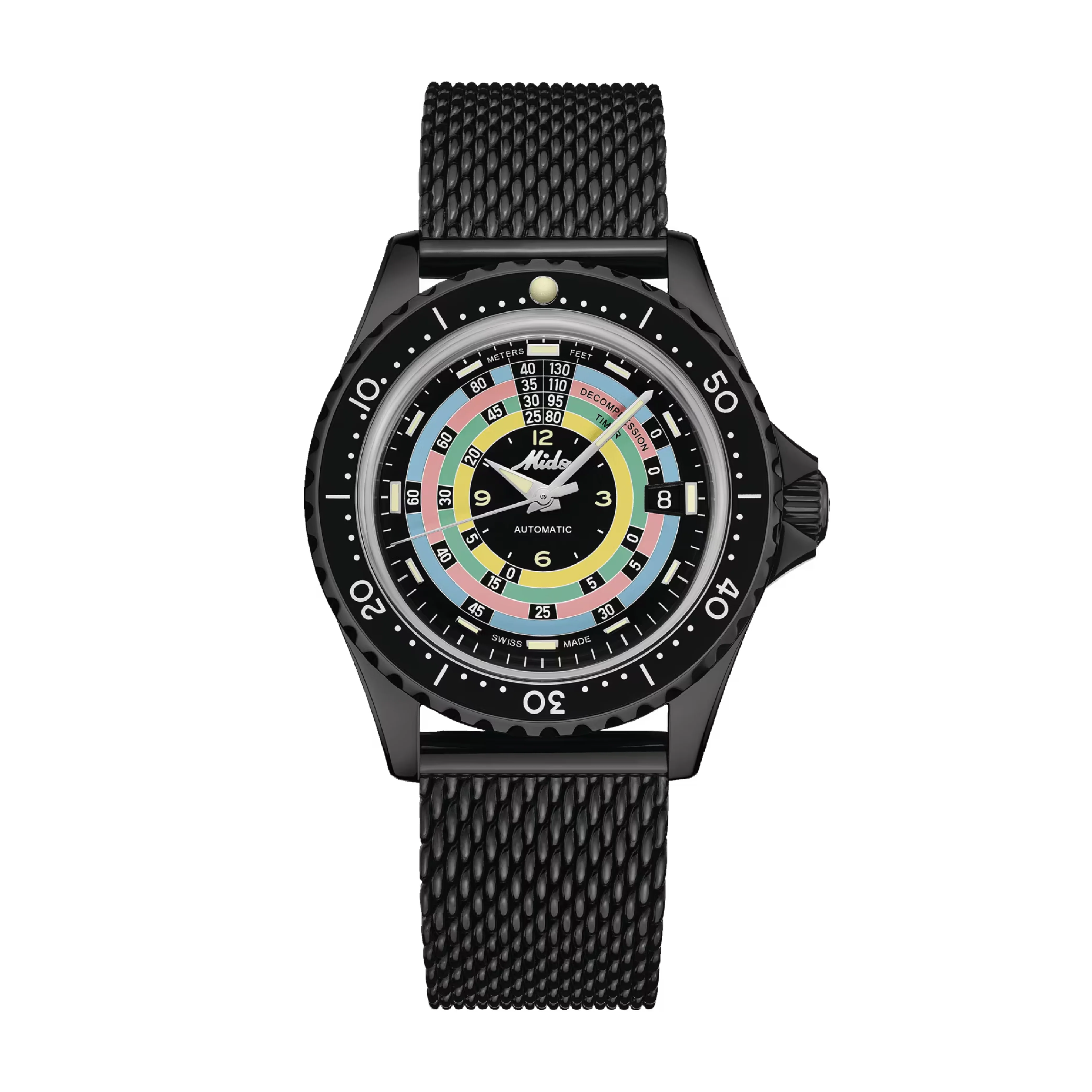 Ocean Star Decompression Timer 1961 Multicolor / Stainless Steel | MULTICOLOR Dial