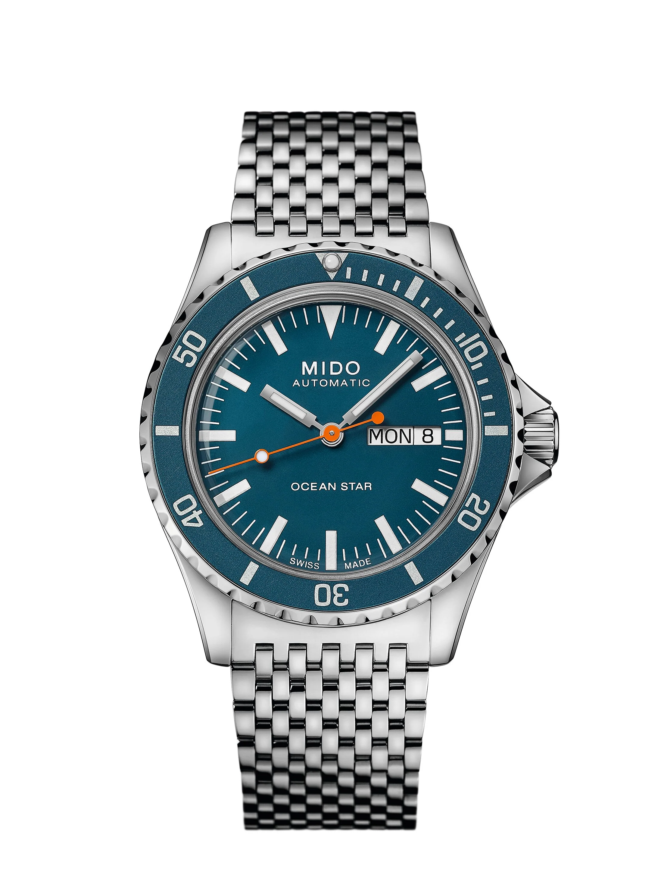OCEAN STAR TRIBUTE Silver/SS | Blue Dial