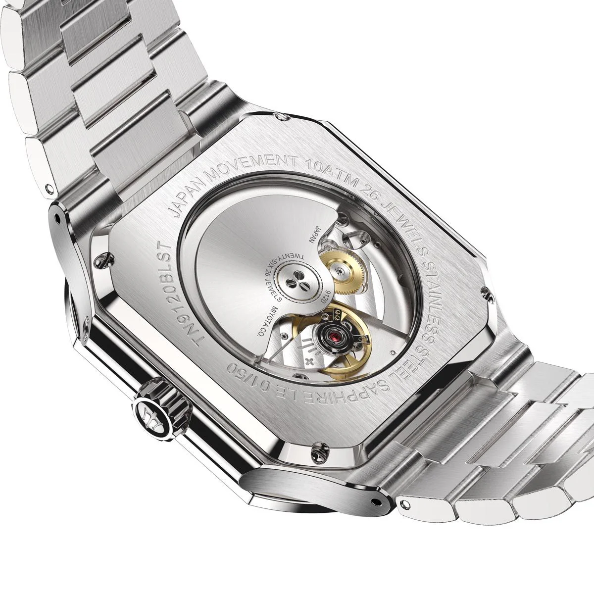 Oceaneva Tenuis Automatic CalendarThin Watch Blue/Silver Blue/Silver | Blue Dial - Image 5