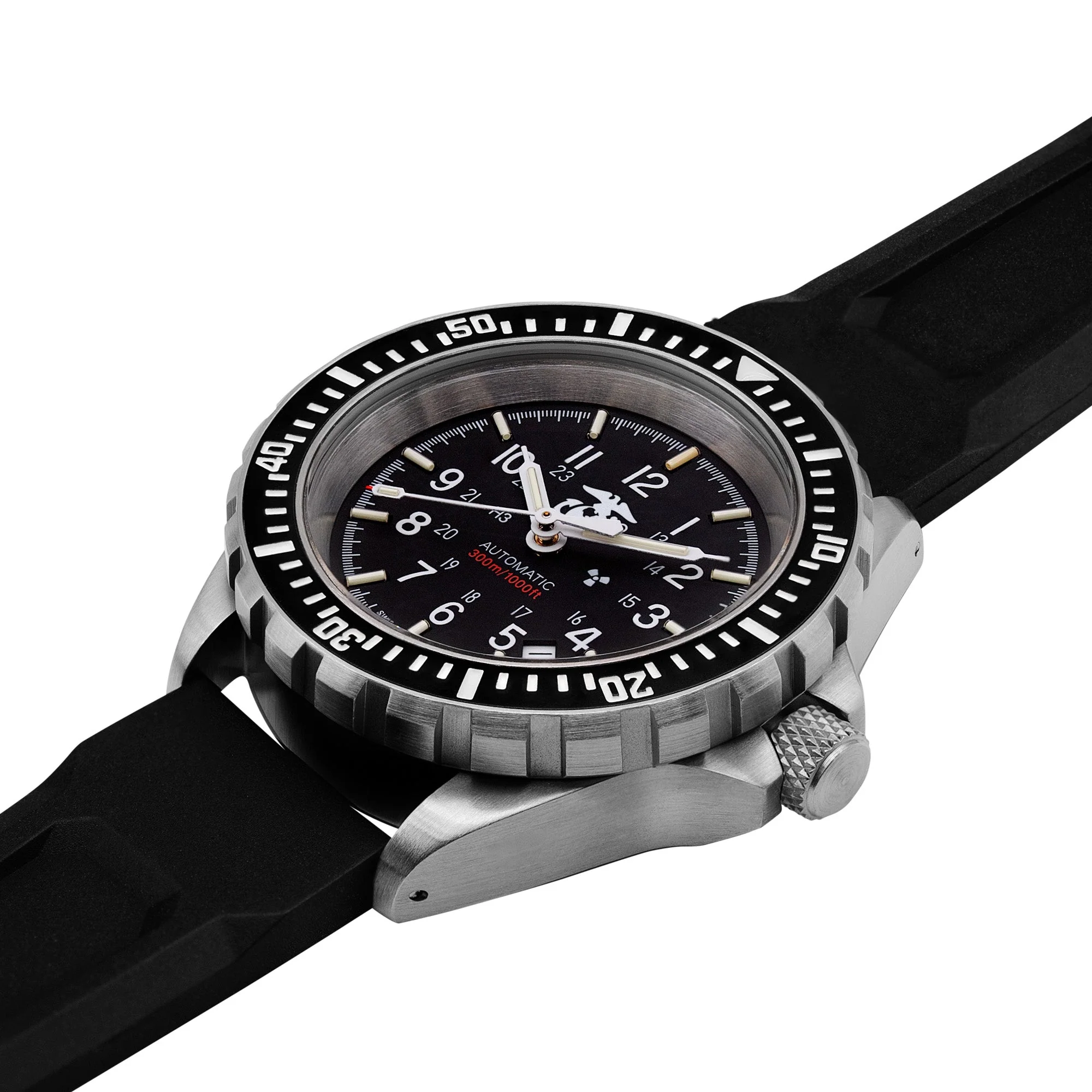 Dive SS/BKSS 3PC RUBBER (WW194006SS-0230) | Black Dial - Image 6