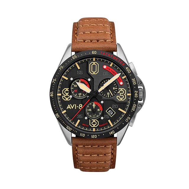 P-51 Mustang Blakeslee Chronograph | Black Dial - Image 15
