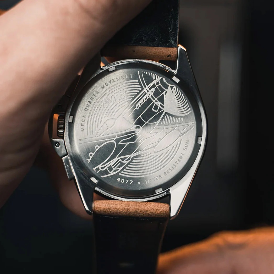 P-51 Mustang Blakeslee Chronograph | Black Dial - Image 20