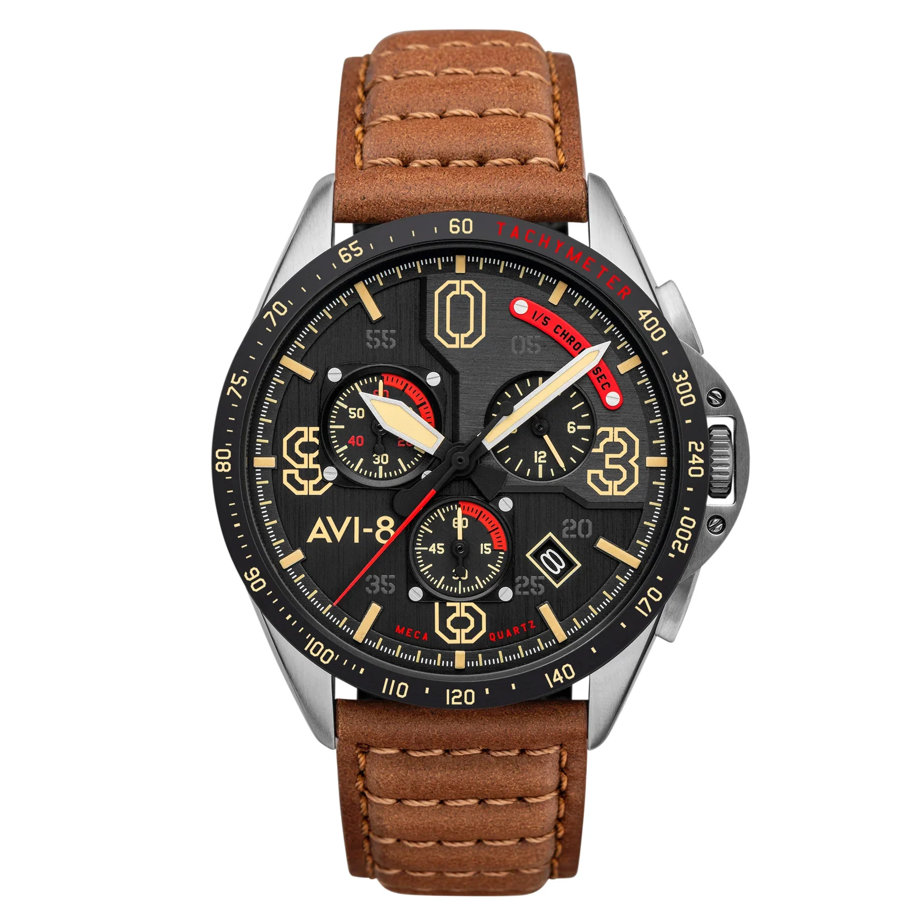 P-51 Mustang Blakeslee Chronograph | Black Dial - Image 26