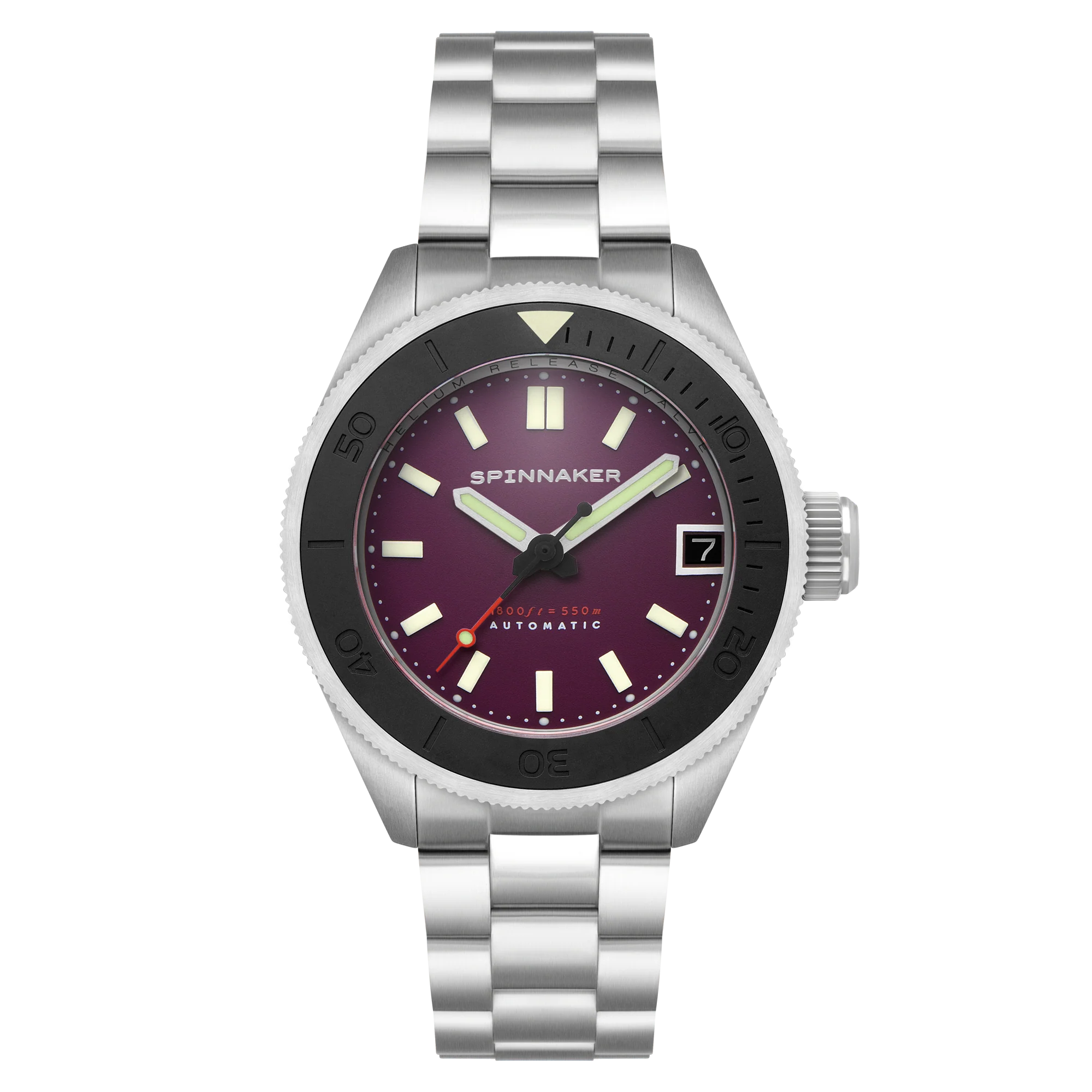 Piccard Automatic Purple/Stainless Steel | Purple Dial