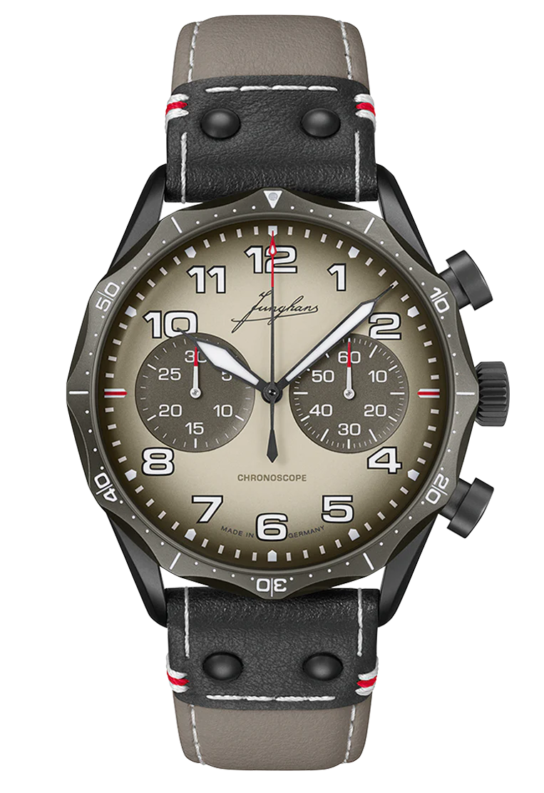 Pilot Chronoscope Desert Sand / Grey Leather | Dial