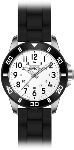 Pro Diver 36mm / White / Black | White Dial