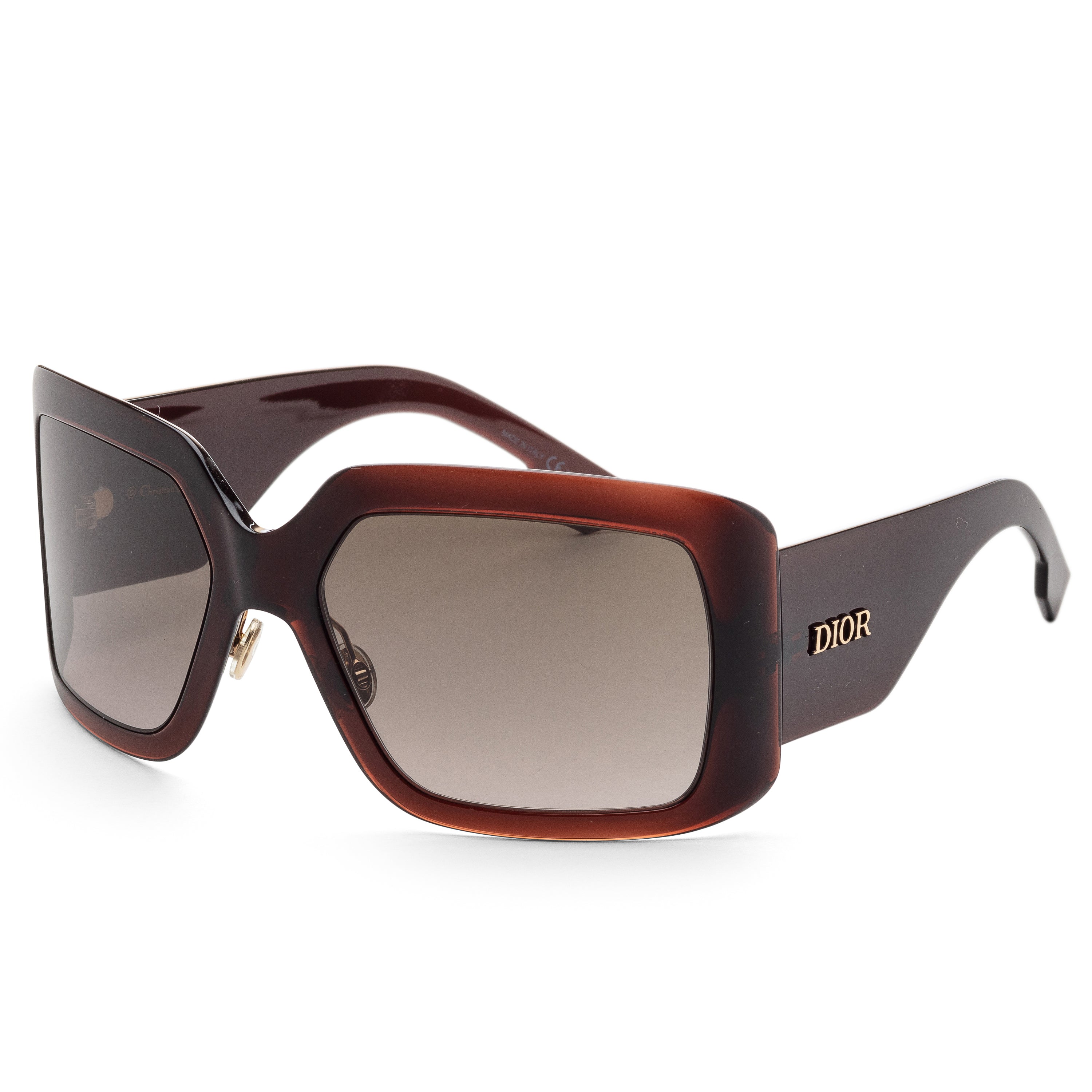 So Light Brown Frame, Brown Gradient Lens | Dial