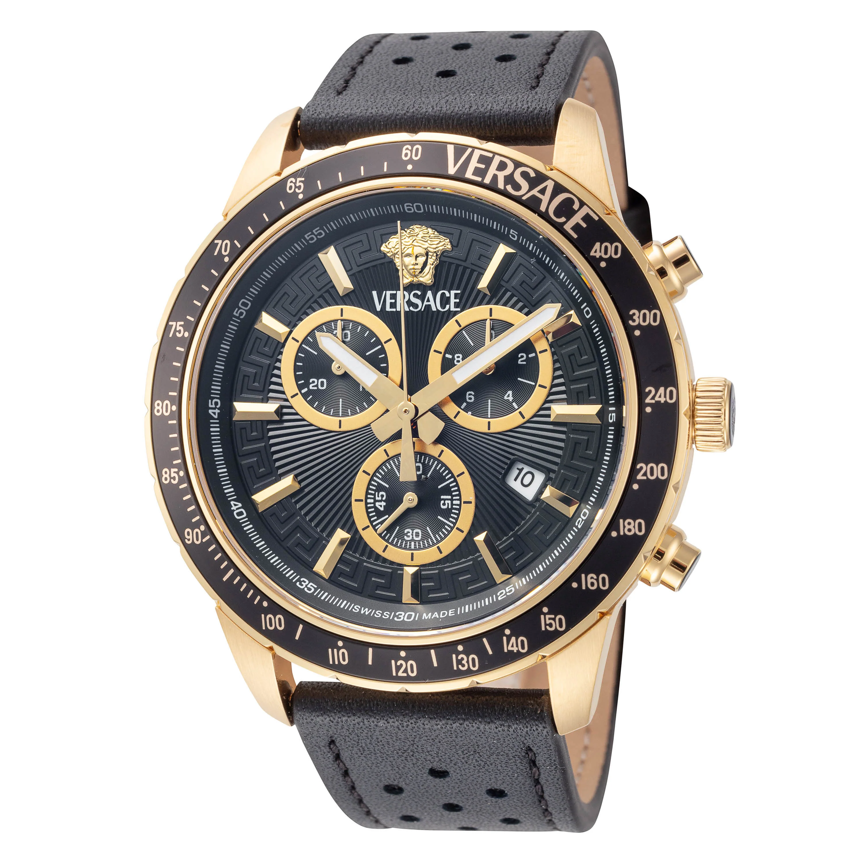 Sport Chrono 44mm / Black / Black | Black Dial