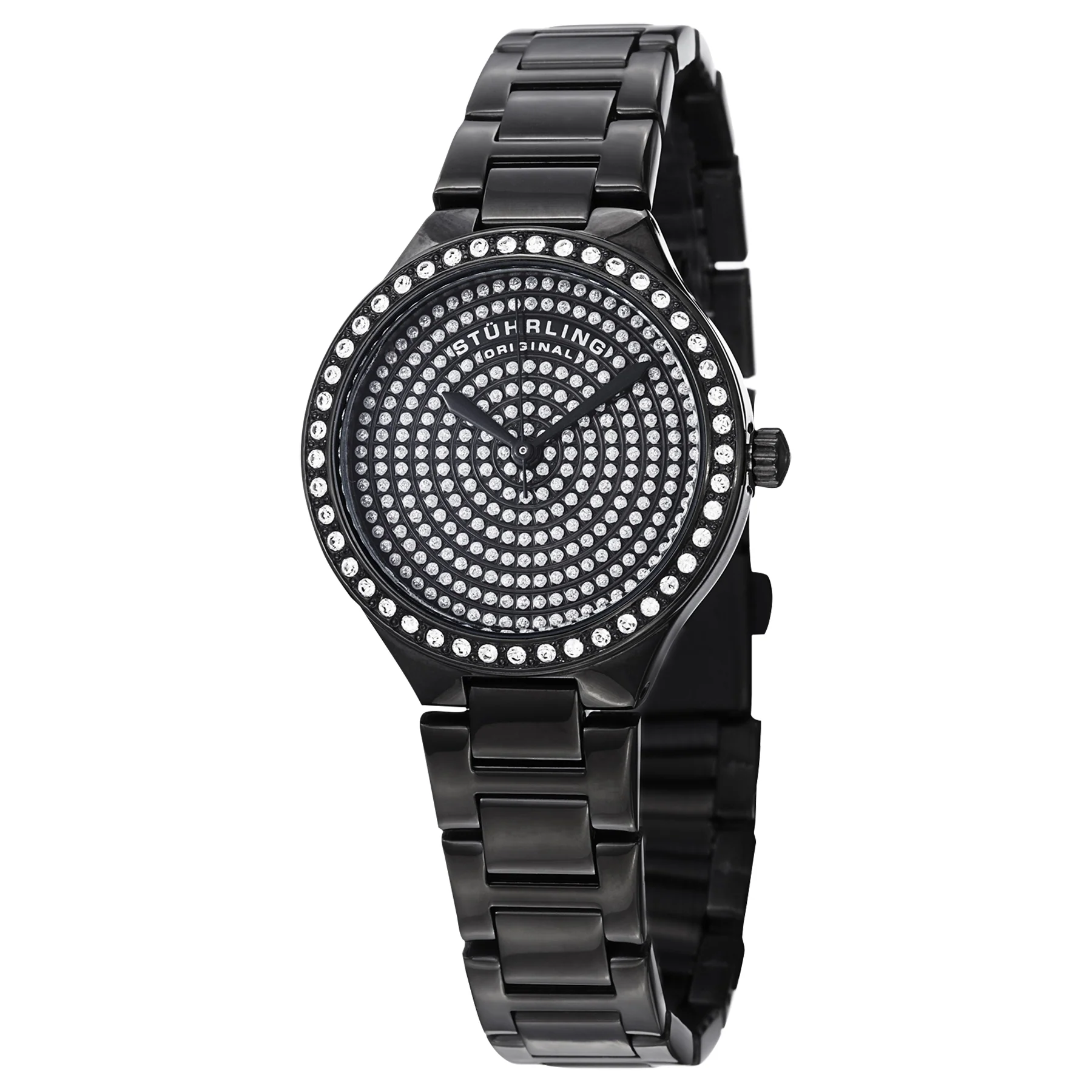 Symphony-683.02 Black Stainless Steel | Black Dial