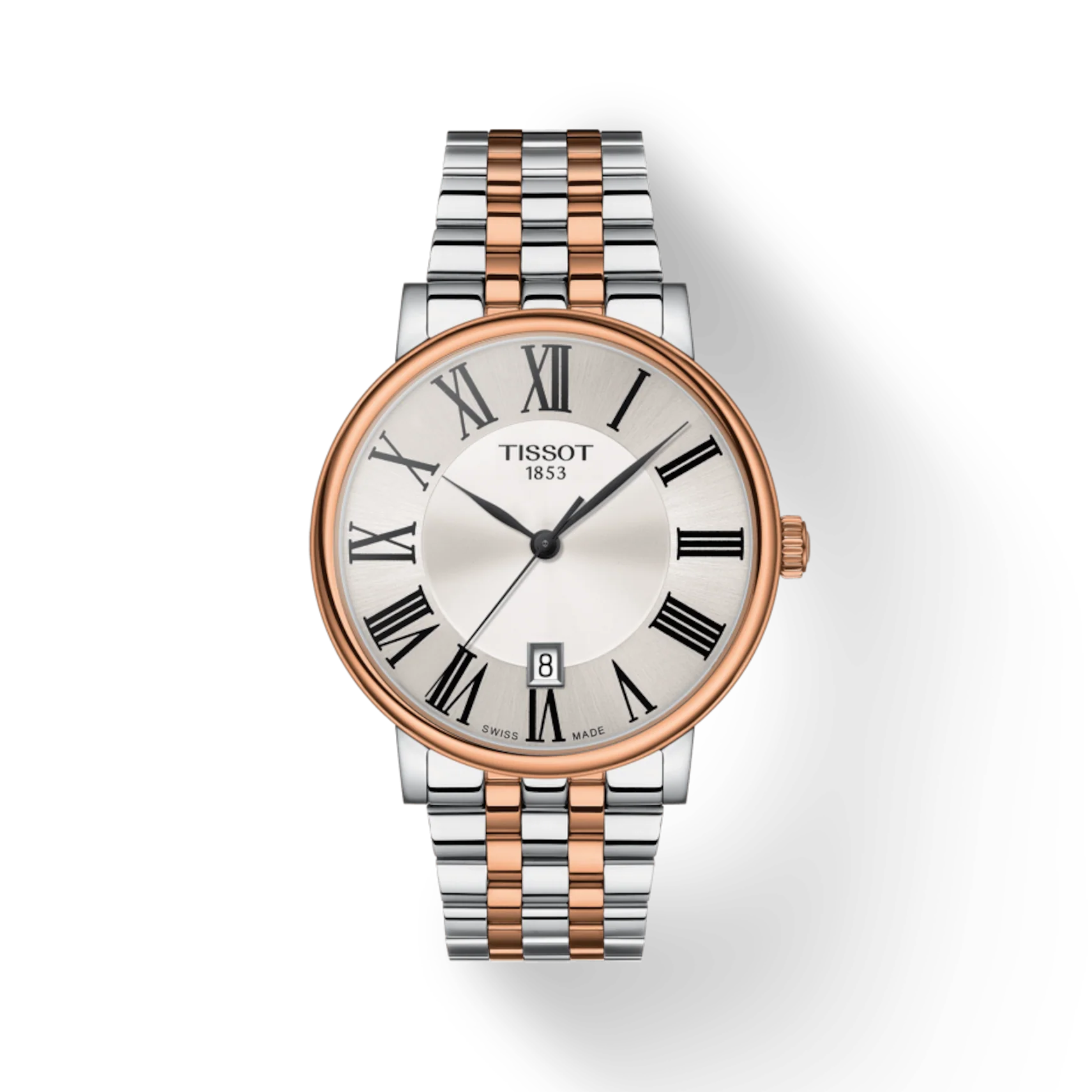 T-Classic Carson Two-Tone | Silver Dial