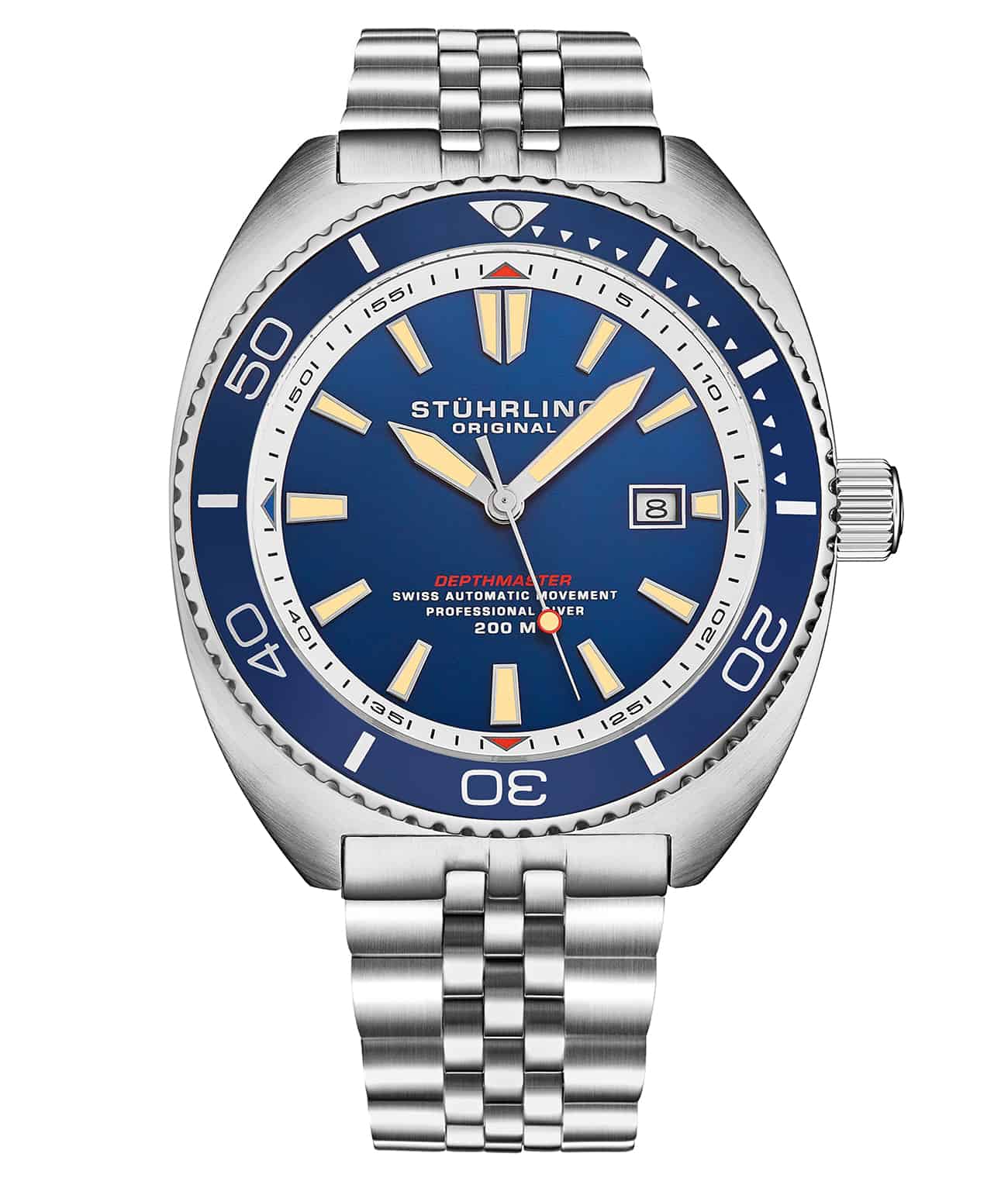 The Swiss Automatic Depthmaster Diver Blue | Blue Dial