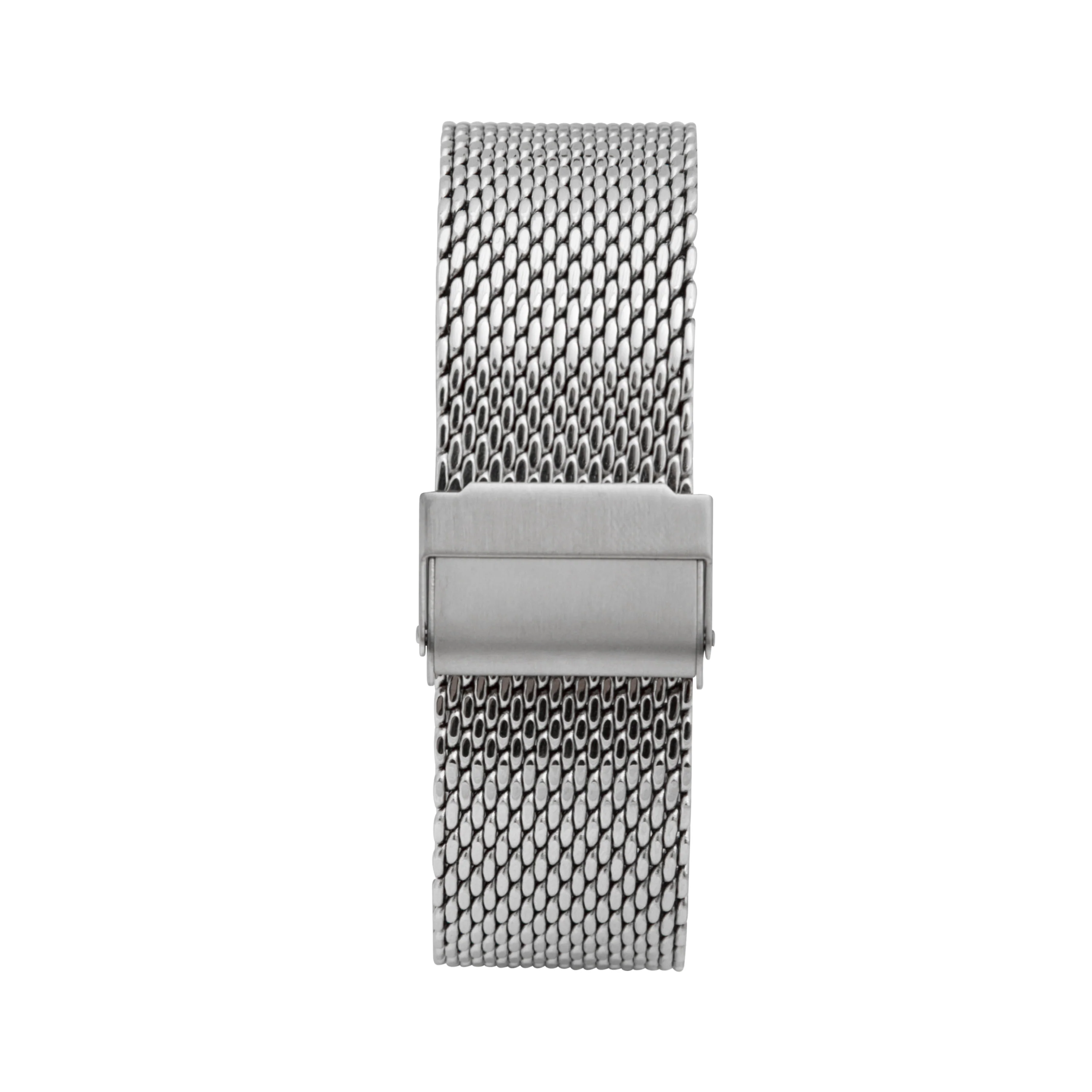 Thick Mesh Band for Apple Watch Ultra & Series 8/7/6/5/4/3/2/1/SE Silver (42mm | 44mm | 45mm | 49mm) | Dial - Image 3