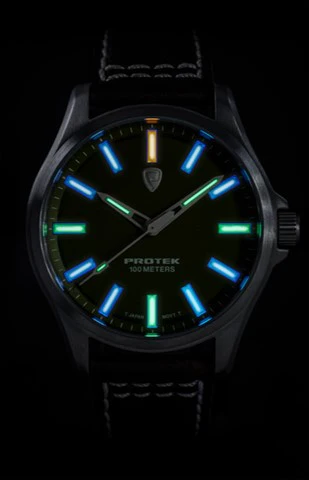 Titanium Field Black Case, Black Dial, Black Strap | Black Dial - Image 2
