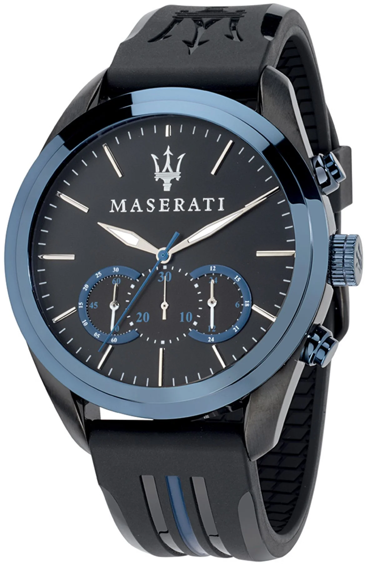 TRAGUARDO Black / Silicone Black Dial