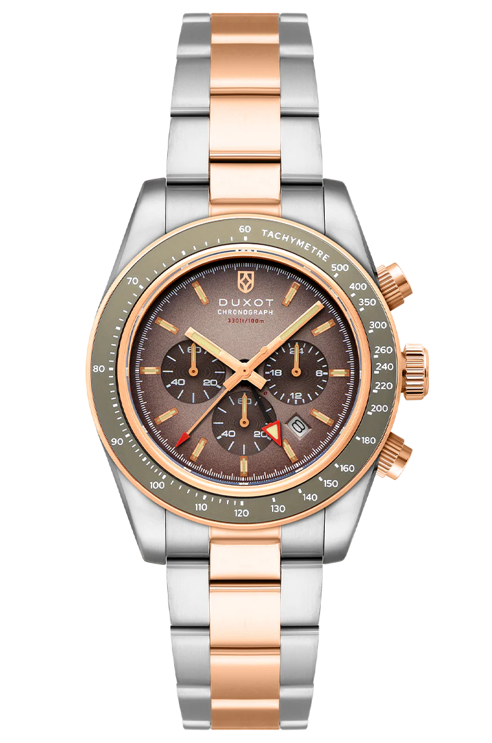 Vitesse Dual Time Chronograph Grey / Stainless Steel | Grey Dial