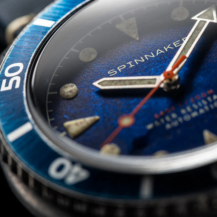Wreck Blue Dial & Gray / Leather | Blue Dial - Image 6